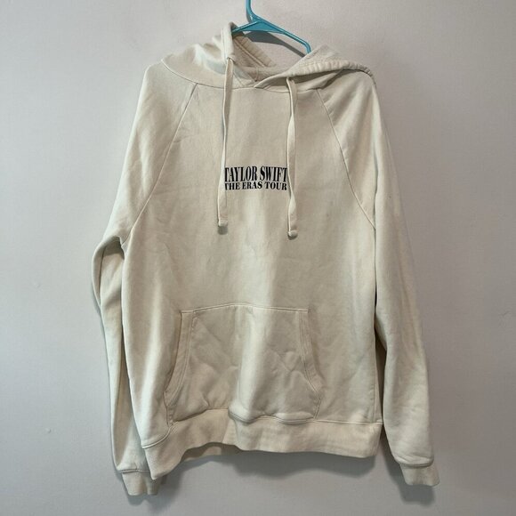 Taylor Swift The Eras Tour II  Hoodie Sweatshirt in Beige Size‎ Small - Picture 2 of 8